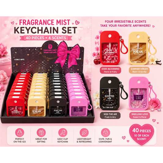 40PCS DISPLAY FRAGRANCE MIST