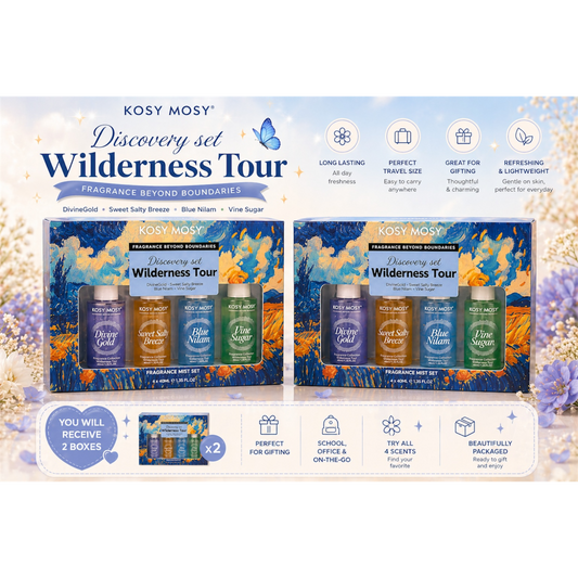 2 SETS OF 4PCS KOSY MOSY DISCOVERY SET WILDERNESS TOUR