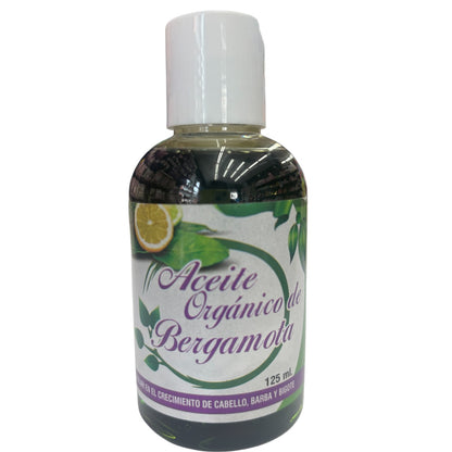 ACEITE ORGÁNICO DE BERGAMOTA AUXILIAR EN EL CRECIMIENTO DE CABELLO BARBA Y BIGOTE