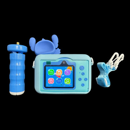 BLUE CARTOON KIDS CAMERA