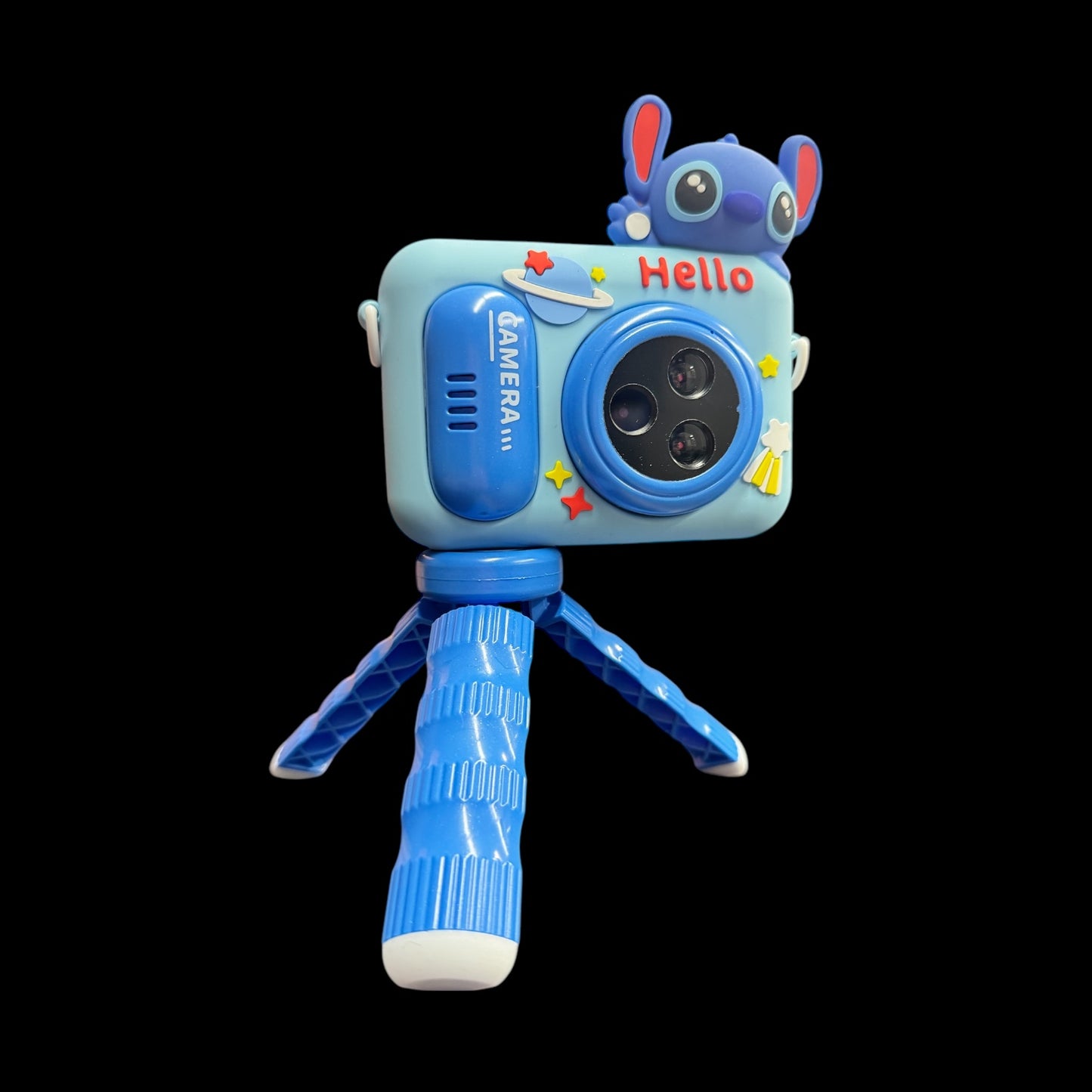 BLUE CARTOON KIDS CAMERA