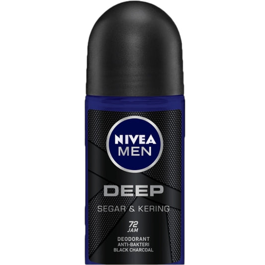 NIVEA MEN DEEP SEGAR & KERING 6PCS PACK