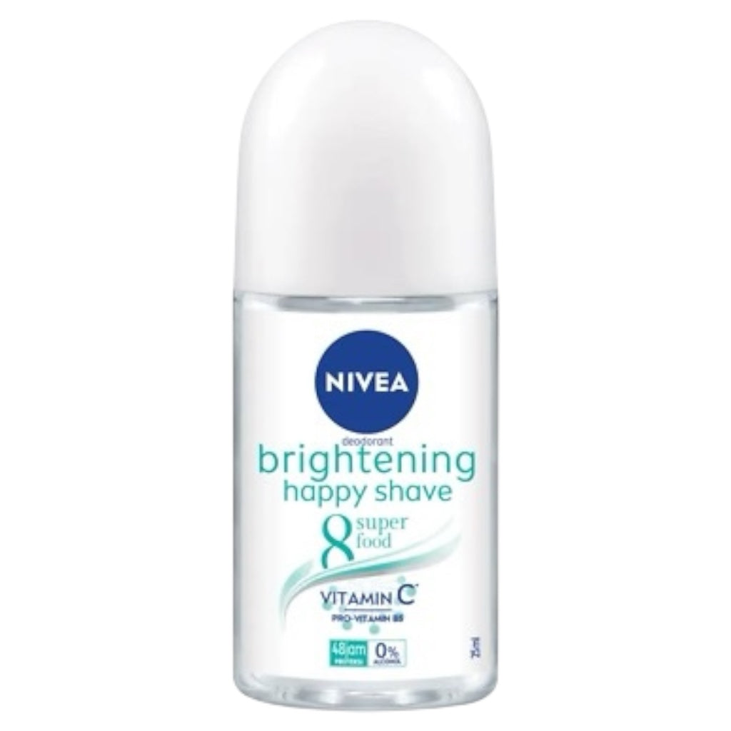 NIVEA BRIGHTENING HAPPY SHAVE 6PCS PACK