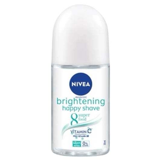 NIVEA BRIGHTENING HAPPY SHAVE 6PCS PACK