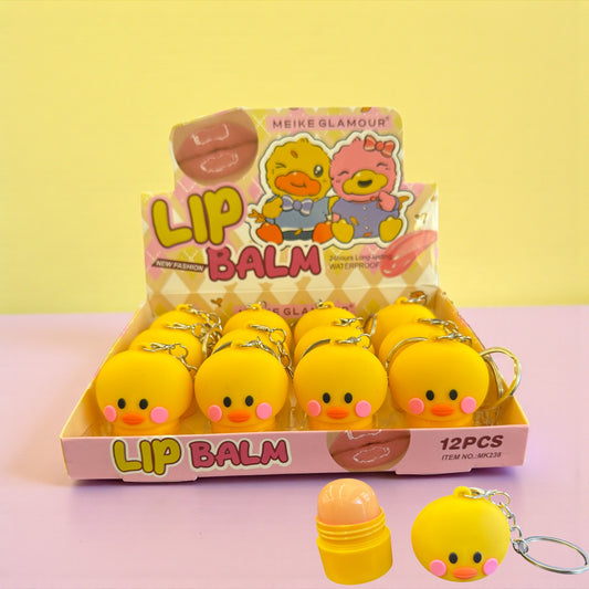 12PCS DUCK LIP BALM MK238