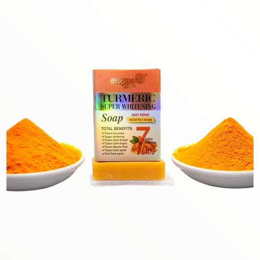 SIMPLY BELLA JABON TURMERIC SUPER WHITENING