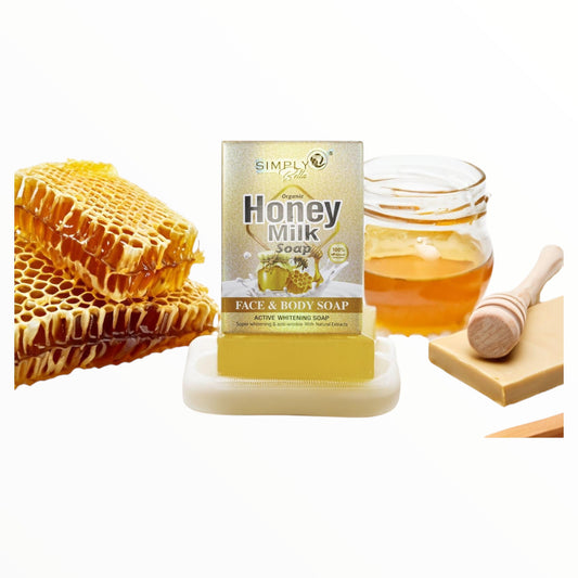 SIMPLY BELLA JABON DE MIEL Y LECHE