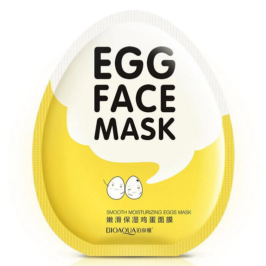 12 PACK BIOAQUA EGG FACE MASK BQY08382