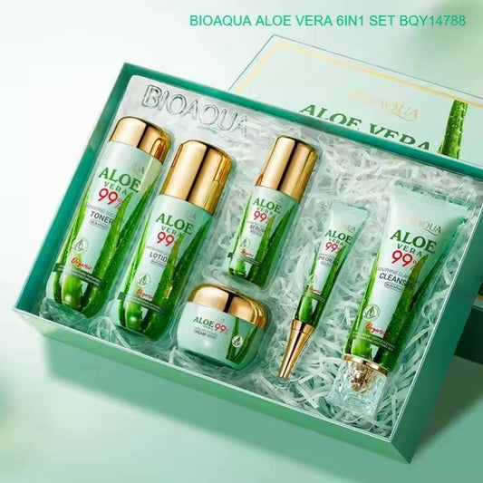 BIOAQUA ALOE VERA SIX PIECE SET BQY14788