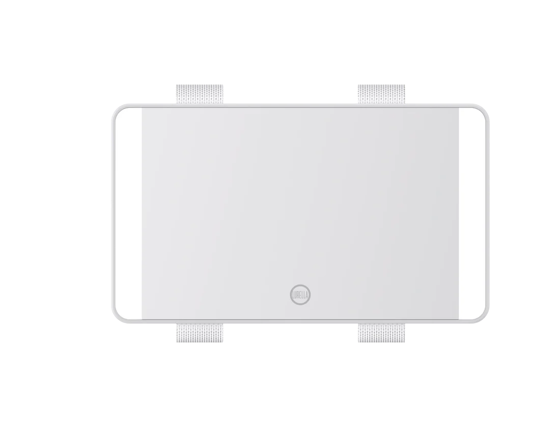 2PCS WHITE LURELLA ON THE GO MIRROR 9433