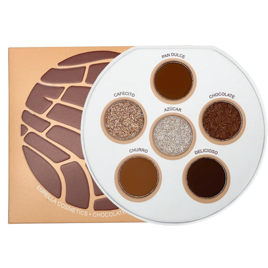 3PCS LURELLA CHOCOLATE CONCHA PALETTE LC6C-01