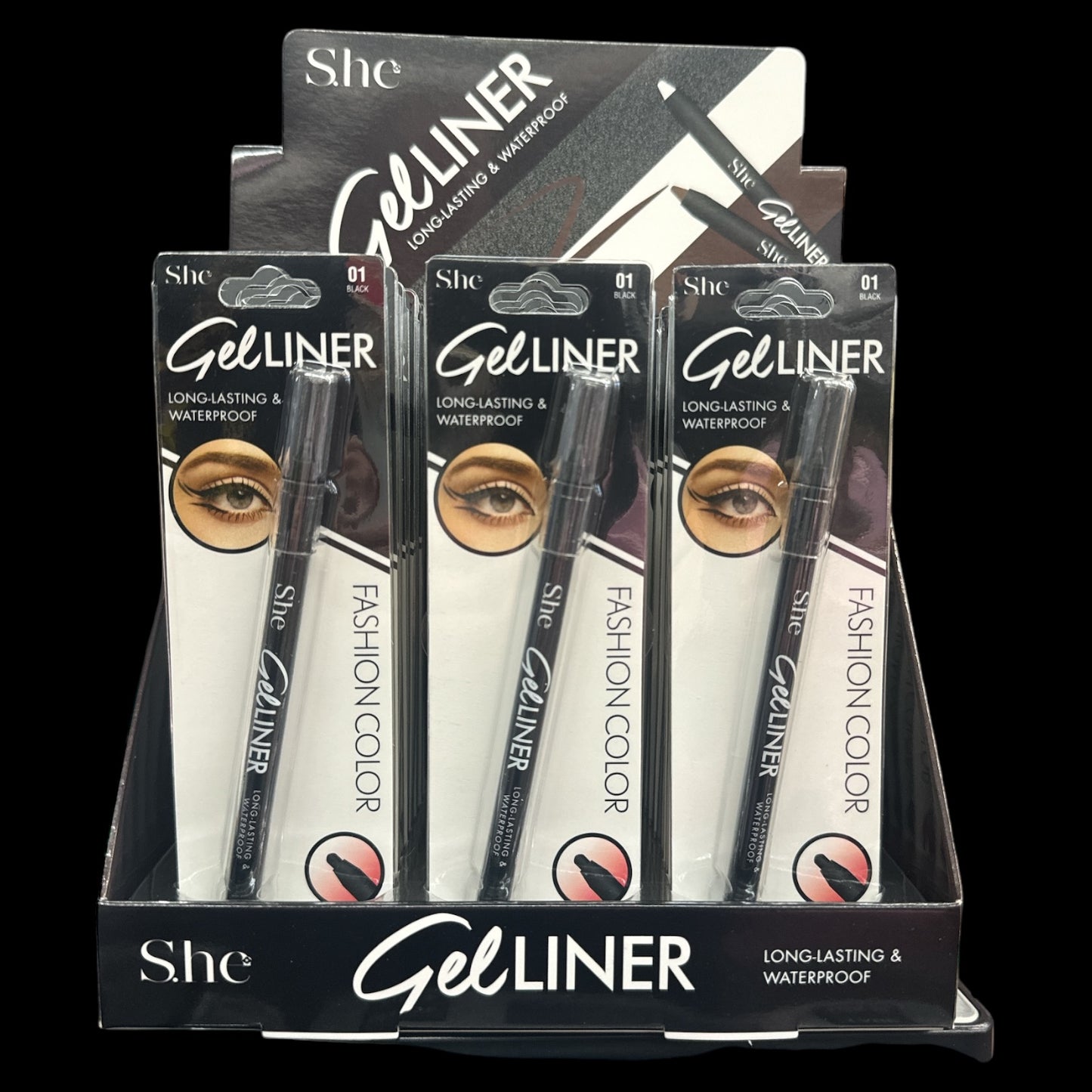 S.HE GEL LINER LONG LASTING + WATERPROOF#22