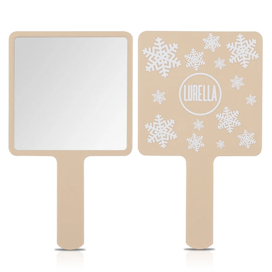 6PCS LURELLA BEIGE MINI FROSTY MIRROR 3011