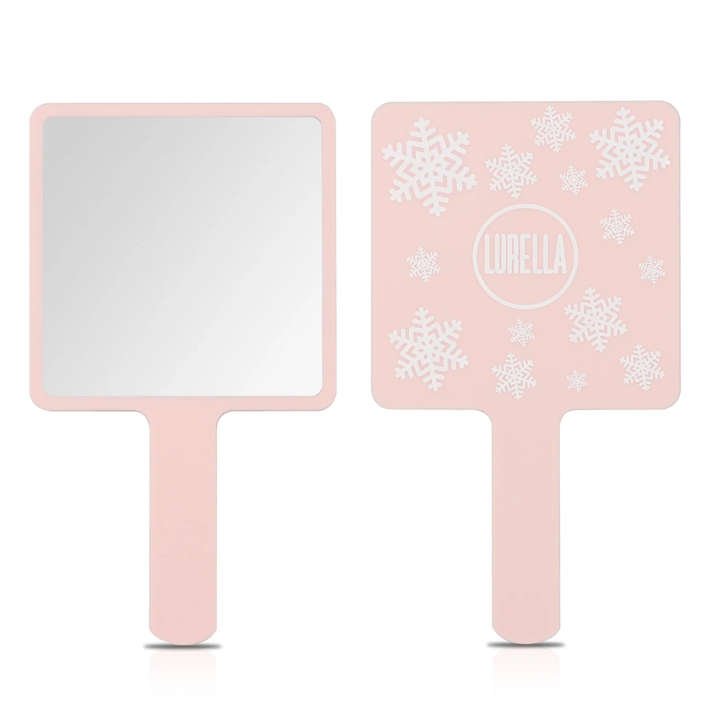 6PCS LURELLA LIGHT PINK MINI FROSTY MIRROR 2984