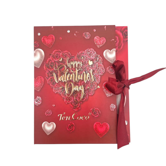 3PCS TEN COCO HAPPY VALENTINES DAY 40 COLORS FACE PALETTE MAKEUP SET DAF-TZ052