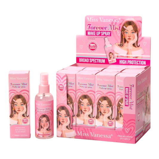 12PCS MISS VANESSA FOREVER MIST MAKE UP SPRAY G5059