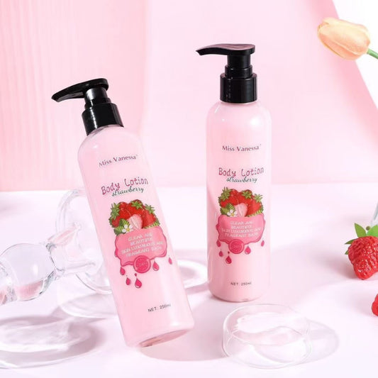 3PCS MISS VANESSA STRAWBERRY BODY LOTION M7064