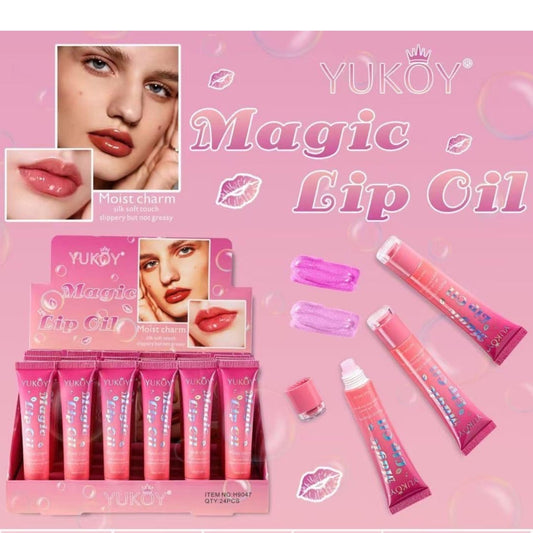 24PCS DISPLAY YUKOY MAGIC LIP OIL H9047