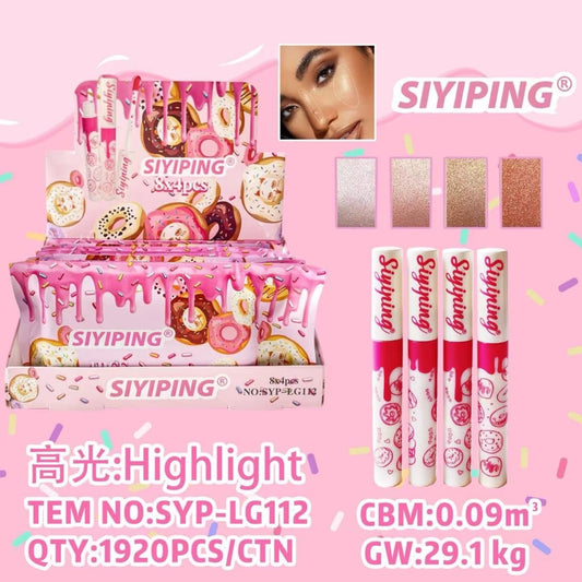 8PCS DISPLAY SIYIPING DONUT HIGHLIGHT 4PCS SET SYP-LG112