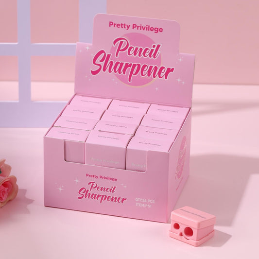 24PCS DISPLAY PRETTY PRIVILEGE PENCIL SHARPENER PS1