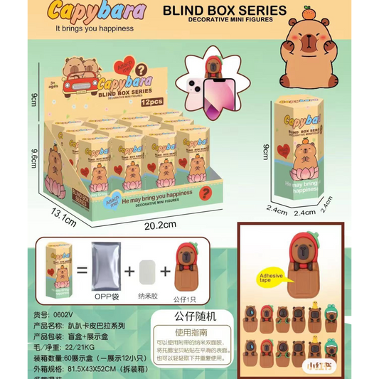12PCS DISPLAY BROWN PHONE TOYS