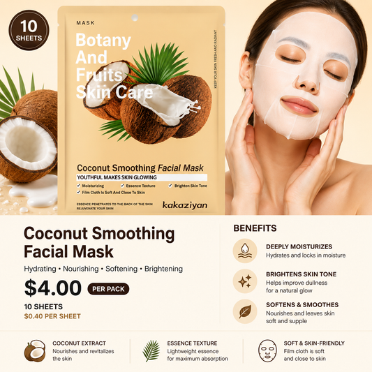10PCS PACK KAKAZIYAN FACE-MASK BOTANY AND FRUITS M58
