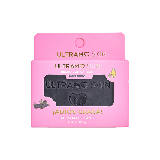 6PCS ULTRAMO JABÓN MATIFICANTE DE CARBÓN FP737