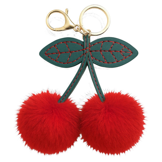 12PCS CHERRY KEYCHAIN