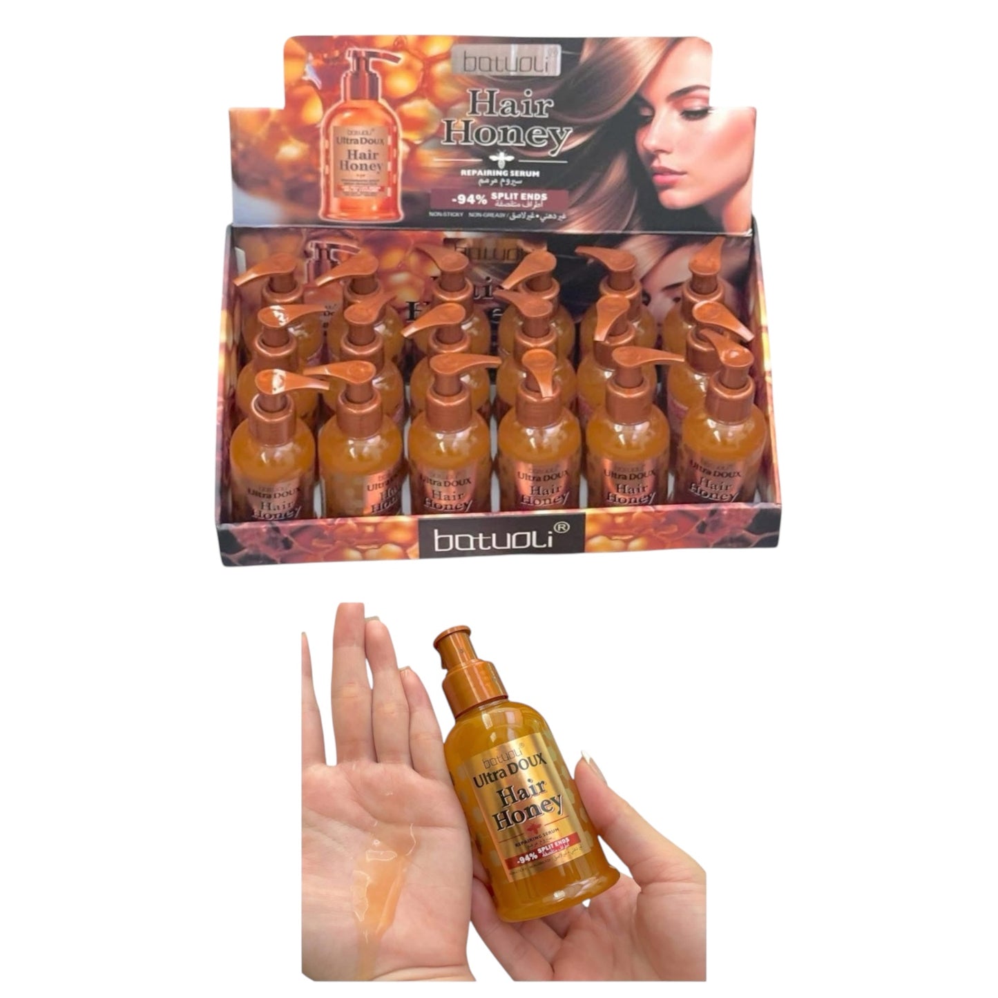 BOTUOLI ULTRA DOUX HAIR HONEY REPAIRING SERUM