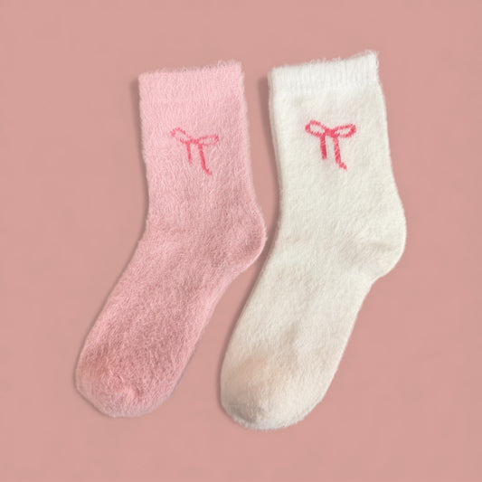 12PCS FLUFFY COQUETTE SOCKS