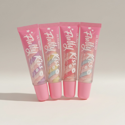 12PCS DISPLAY ULTRAMO FLUFFY KISS LIP BALM 2808FP