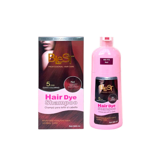 BLEST RED HAIR DYE SHAMPOO
