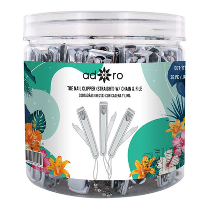 36PCS ADORO TOE NAIL CLIPPER 001-1111