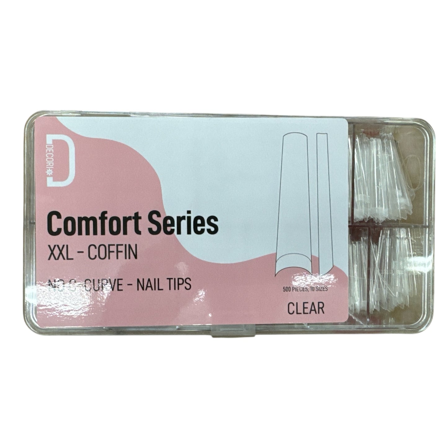 1PCS DECORI XXL COFFIN NAIL TIPS