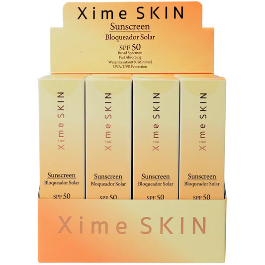 12PCS DISPLAY XIME SKIN SUNSCREEN SPF 50 XS22012